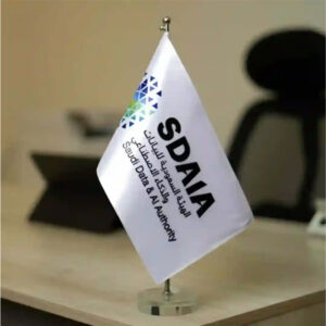 علم بشعار خاص مكتبي #27