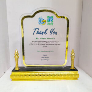 درع اكرليك كلاسيكي  #45×34