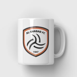 طباعة اكواب خزف شعار نادي الشباب