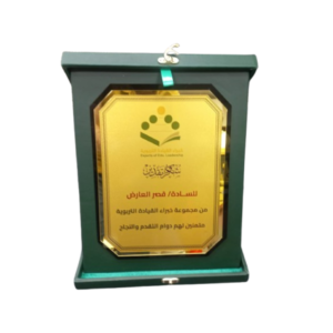 درع جلد فاخر مقاس 23×32سم