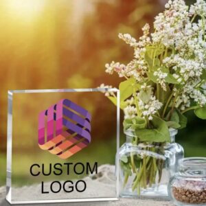 مربع اكرليك سماكة 20ملم مقاس 10×10سم